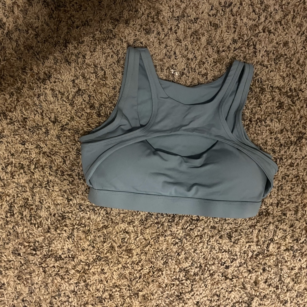 Gray Sports Bra